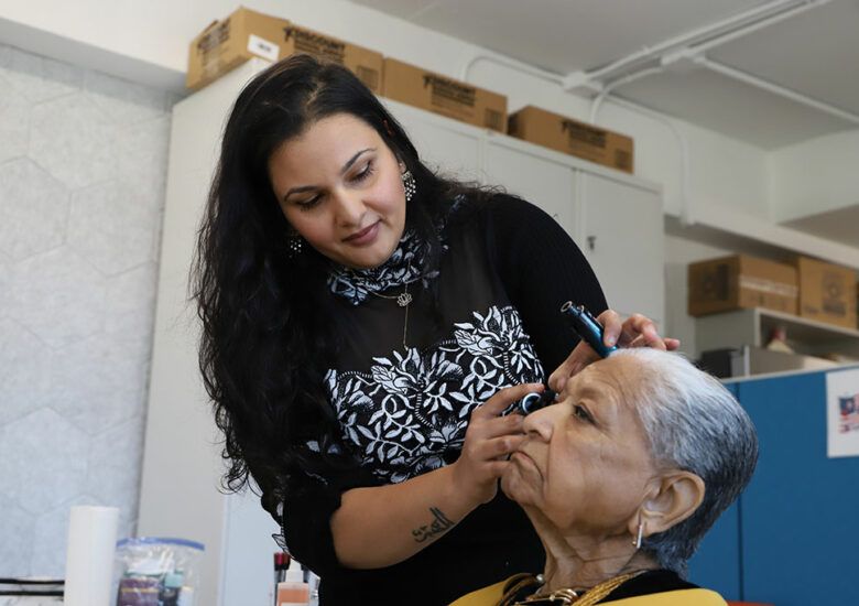 SACSS senior center hosts successful ‘March Makeover’ event with celebrity makeup artist Kanwal Batool