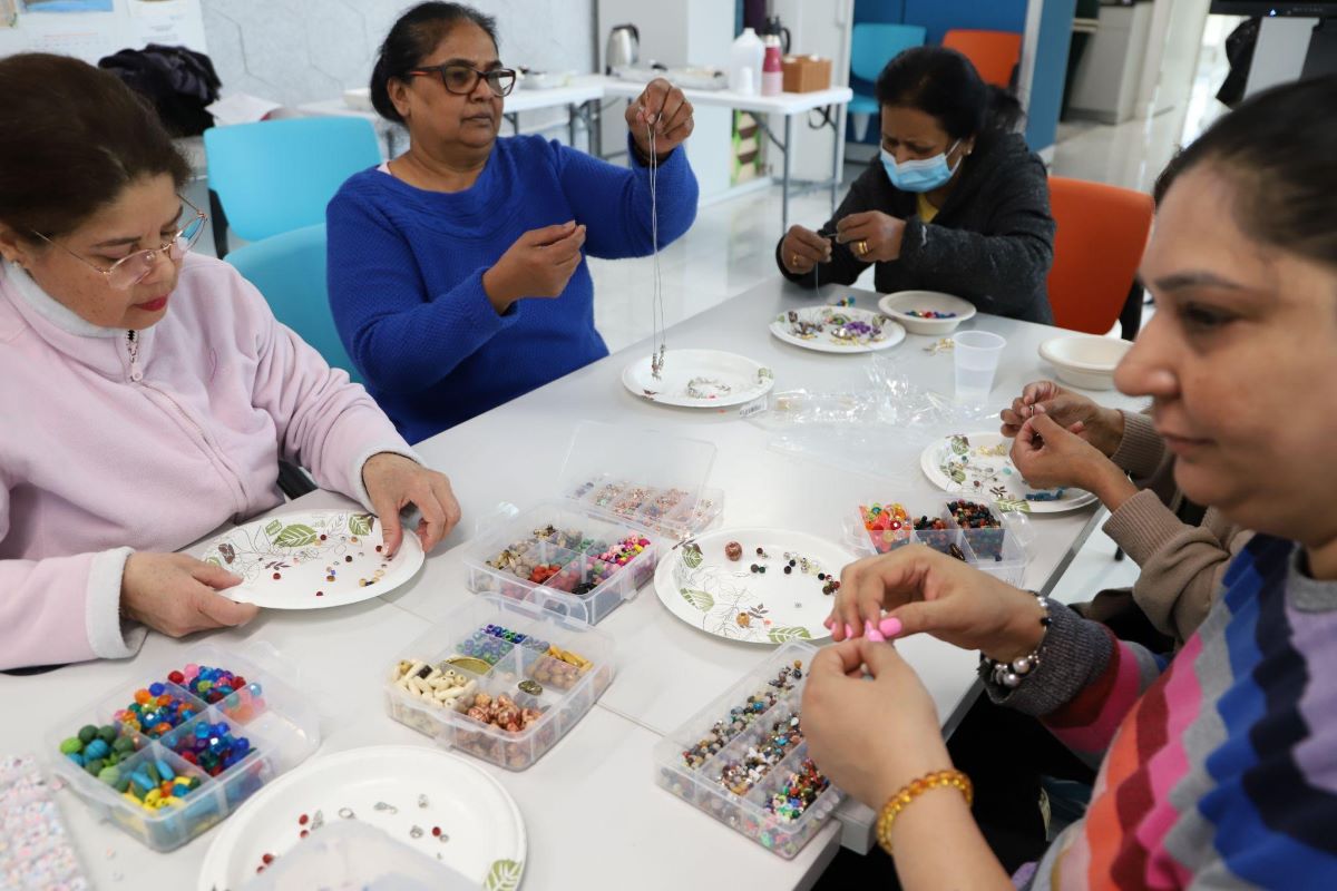 Unleashing Creativity through Jewelry-Making in our Wednesdays for Women Program