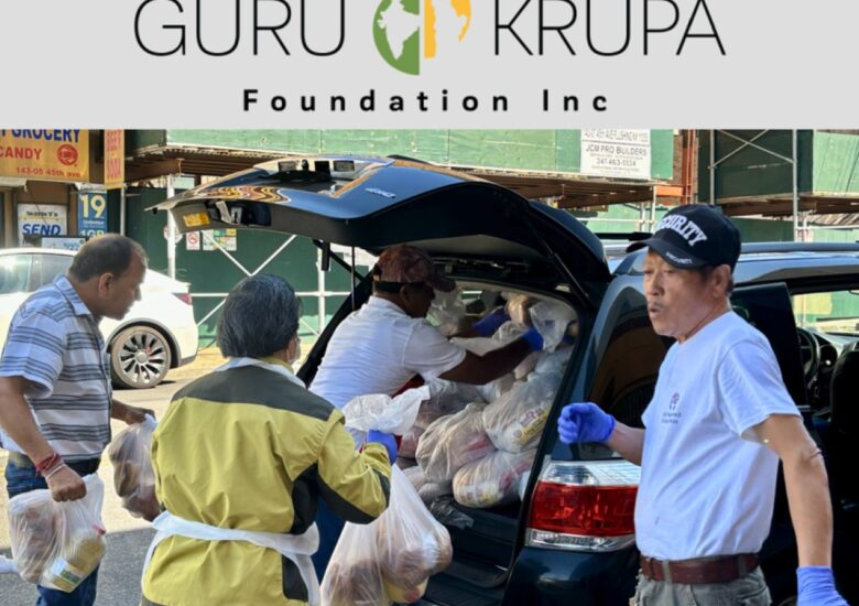 Guru Krupa Foundation Supports SACSS in Providing Critical Food Relief